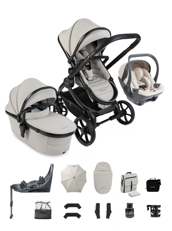 iCandy Peach 8 Complete Bundle with Cocoon 360 Car Seat & Base