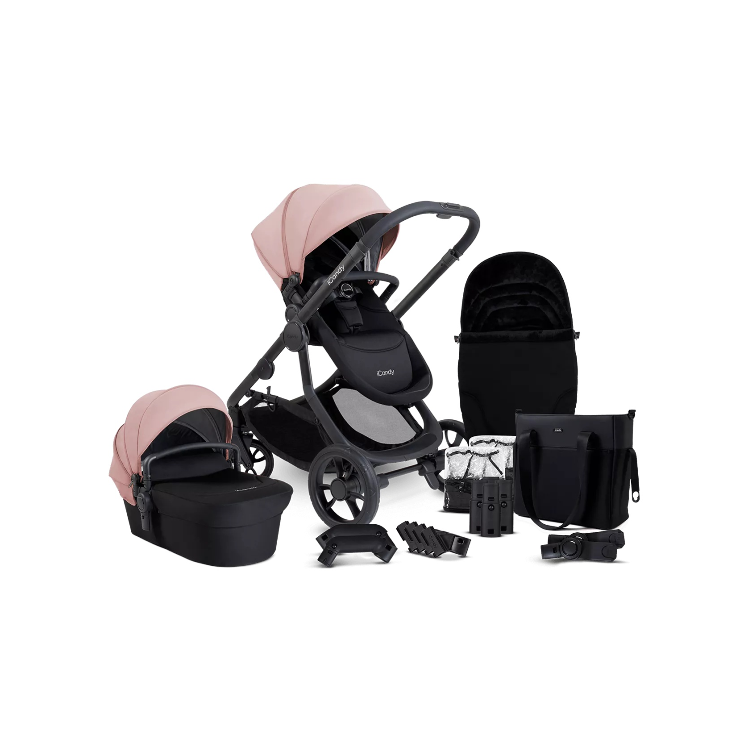 iCandy Orange 4 Pushchair & Carrycot Bundle