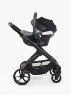 Icandy Peach 7 Pushchair & Carrycot Complete Bundle - Black Edition
