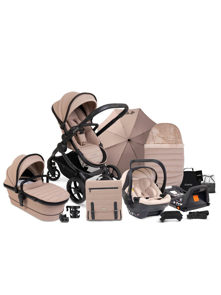 iCandy Peach 7 Complete Car Seat Bundle - Cookie