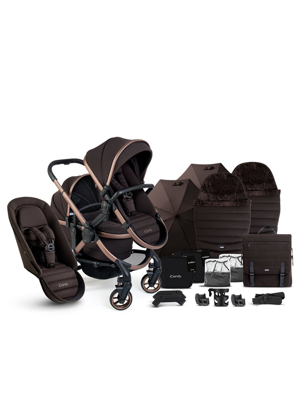 iCandy Peach 7 Double Complete Bundle - Pecan