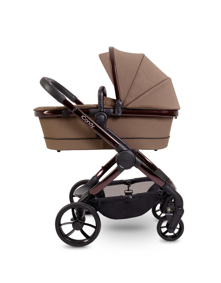 Icandy Peach 7 Pushchair & Carrycot Complete Bundle-  Coco