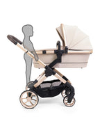Icandy Peach 7 Pushchair & Carrycot Complete Bundle - Biscotti