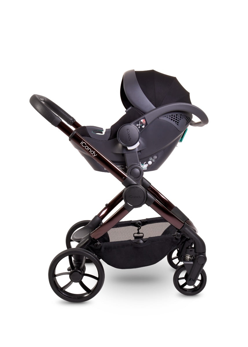 Icandy Peach 7 Pushchair & Carrycot Complete Bundle-  Coco