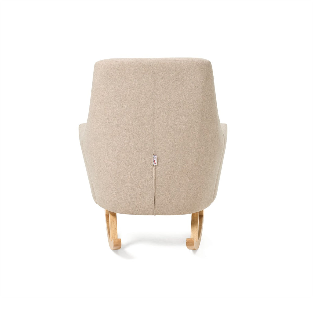 Tutti Bambini Jonah Rocking Chair & Footstool - Stone