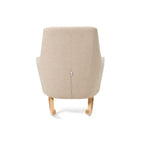 Tutti Bambini Jonah Rocking Chair & Footstool - Stone