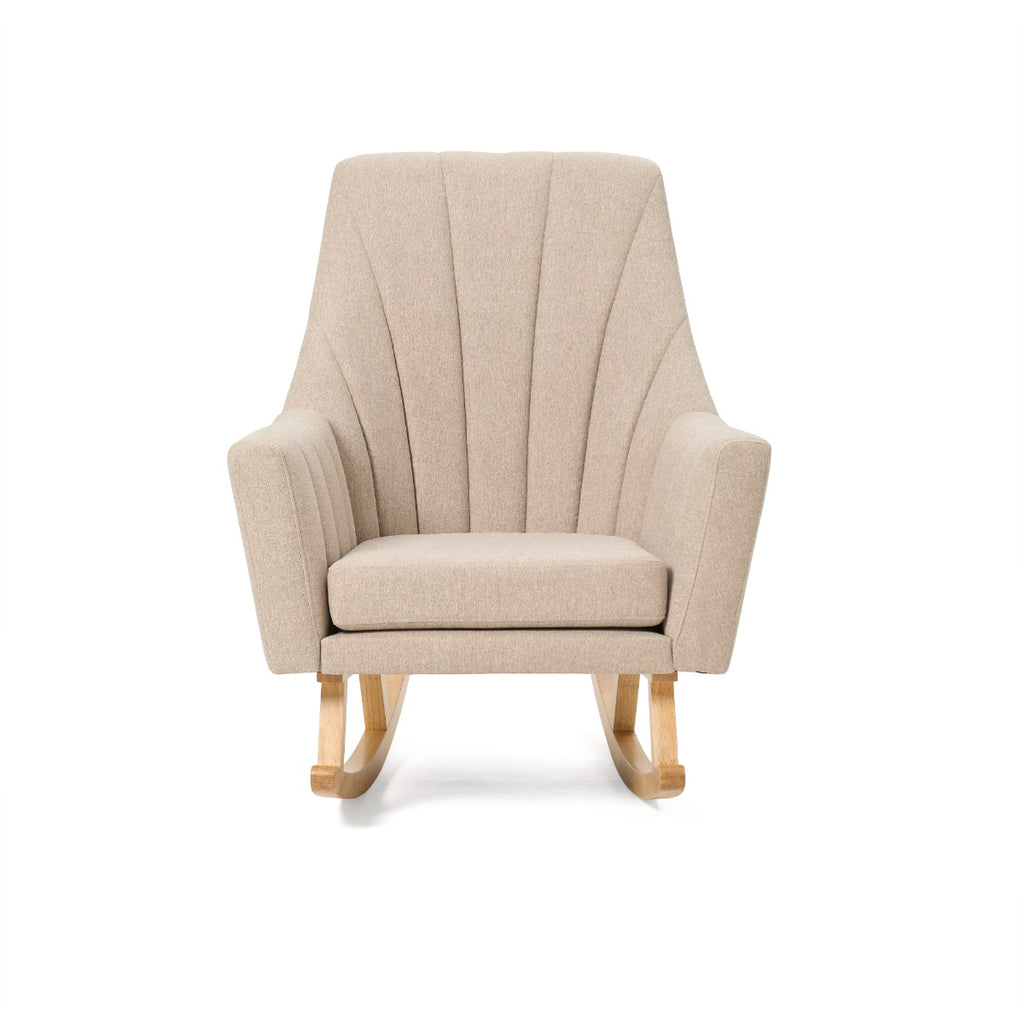 Tutti Bambini Jonah Rocking Chair & Footstool - Stone