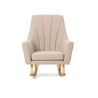 Tutti Bambini Jonah Rocking Chair & Footstool - Stone