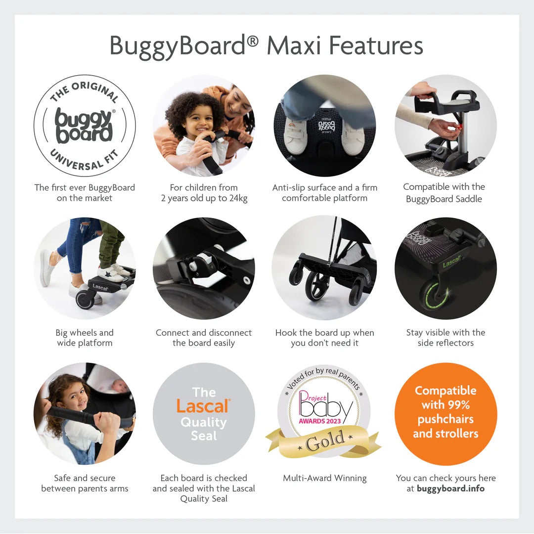 Lascal BubggyBoard Maxi - Black