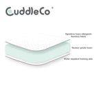 CuddleCo Lullaby Hypo Allergenic Bamboo Foam Cot Bed Mattress 140 x 70cm