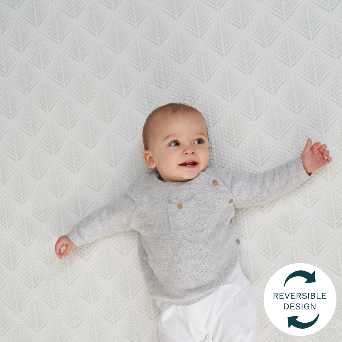 Tutti Bambini Luxury Padded XL Play Mat - Fan