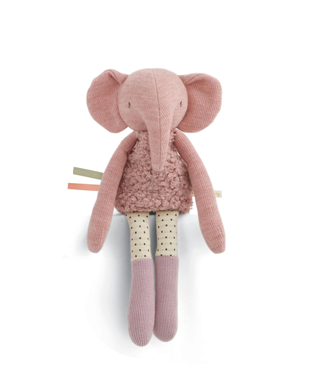 Mama and Papas Babyplay Activity Toy Beanie - Edie Elephant