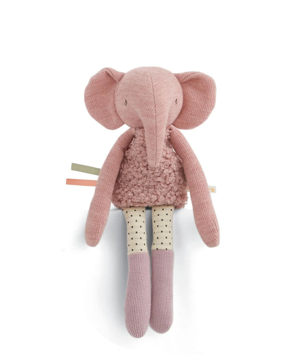 Mama and Papas Babyplay Activity Toy Beanie - Edie Elephant