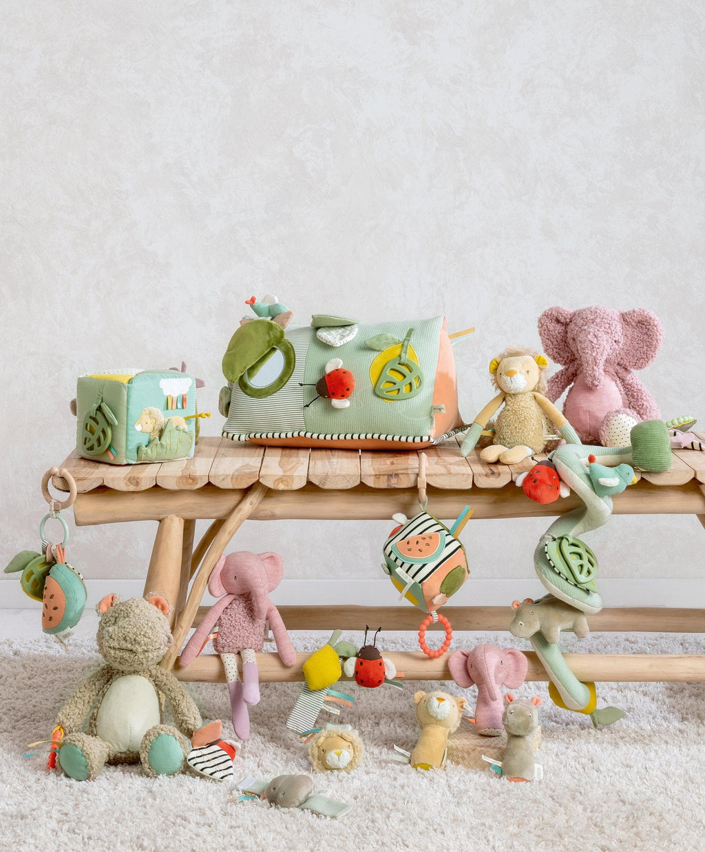 Mama and Papas Babyplay Activity Toy - Edie Elephant