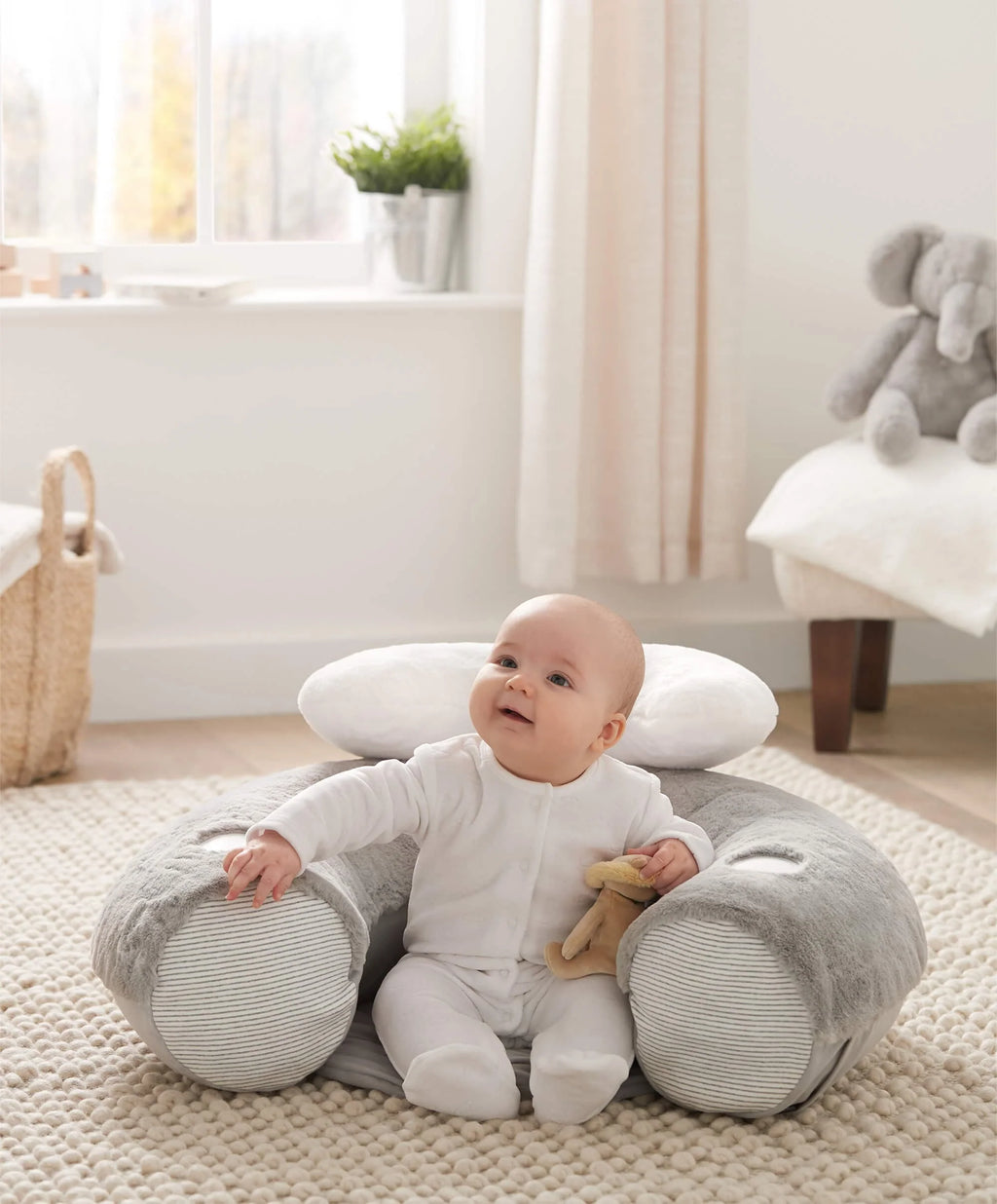 Mamas & Papas Sit & Play -Welcome to the World Grey