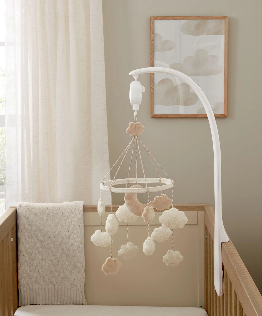 Mama & Papas Cloud Cot Mobile - Welcome to the World