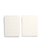 Mamas & Papas 2 Pack Lua Bedside Crib Sheets - Oatmeal