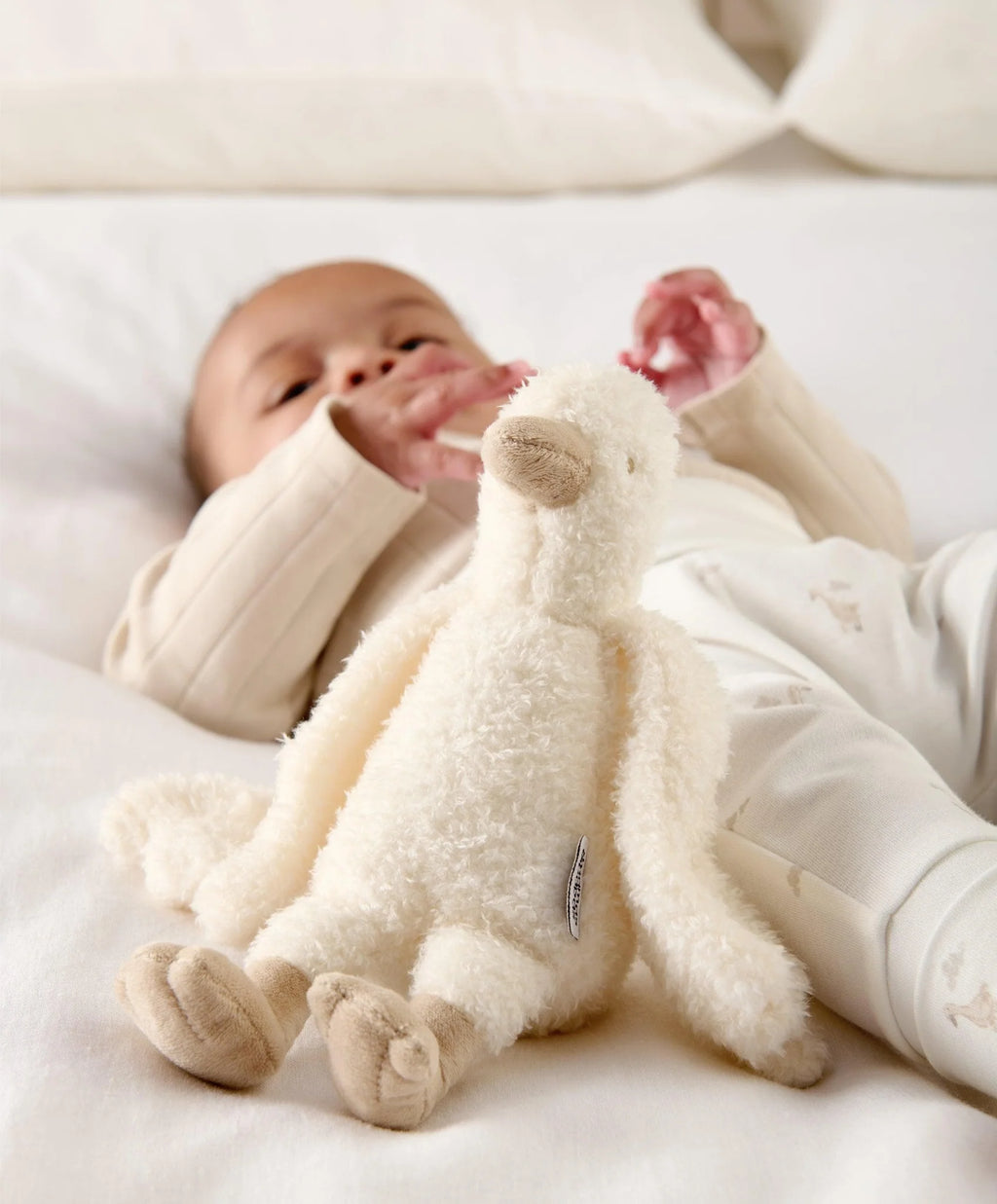 Mama and Papas Welcome To The World Duckling Bean Soft Toy