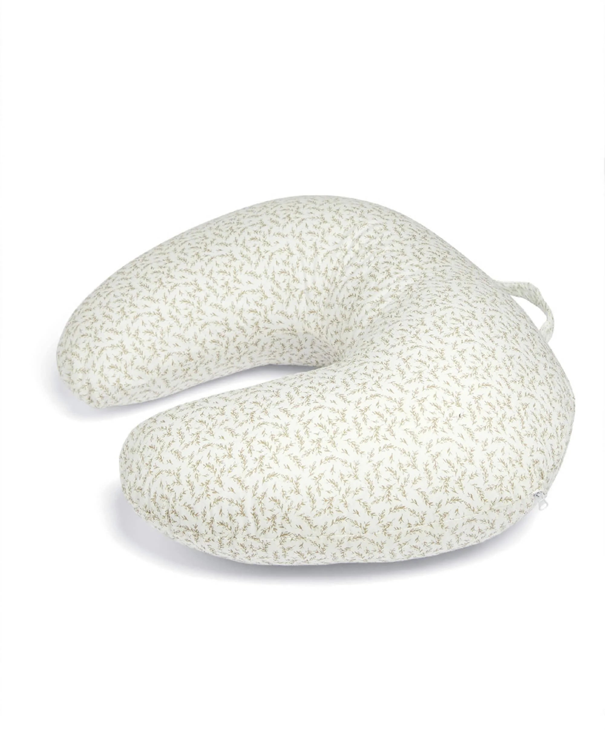 Mama & Papas Welcome to the World Seedling Nursing Pillow - Leaf