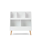Obaby Maya Bookcase/Toy Storage - White With Natural