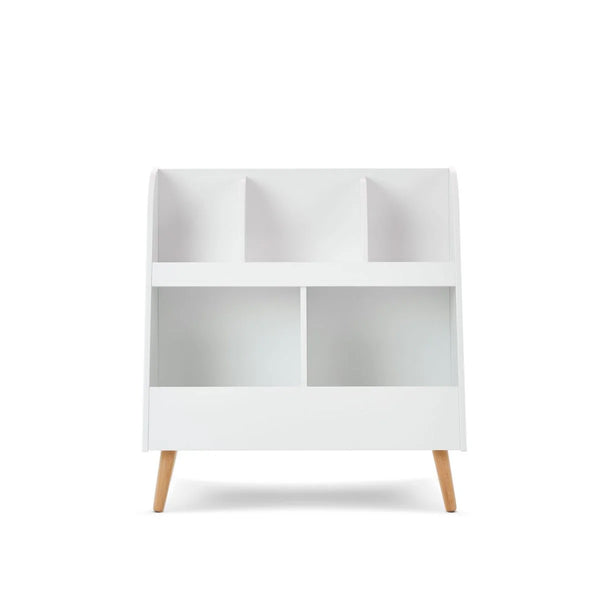 Obaby Maya Bookcase/Toy Storage - White With Natural
