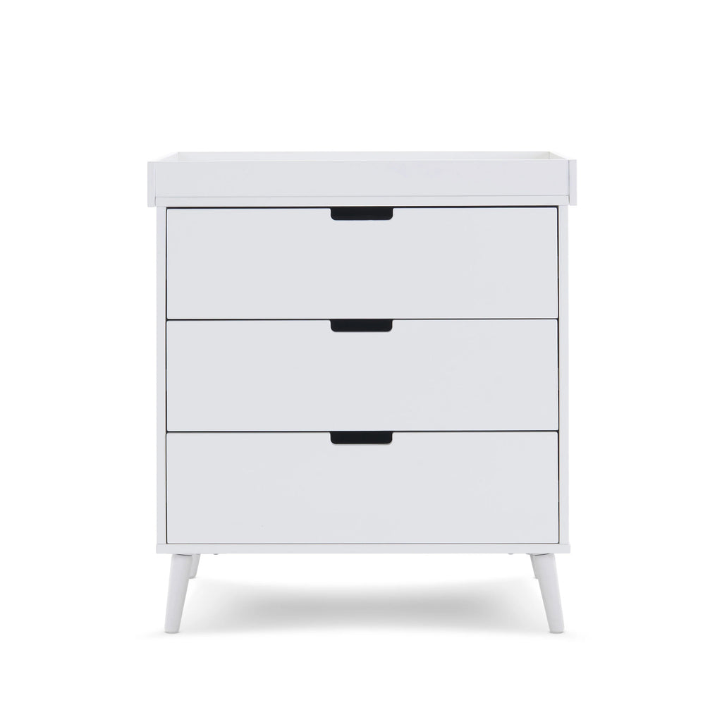 Obaby Maya 3 Piece room Set - Nordic White
