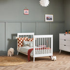 Obaby Maya 3 Piece room Set - Nordic White