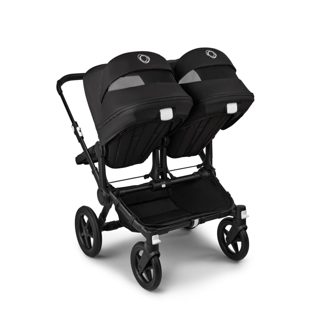Bugaboo Donkey 5 Duo with Maxi-Cosi Cabriofix i-Size Travel System - Midnight Black