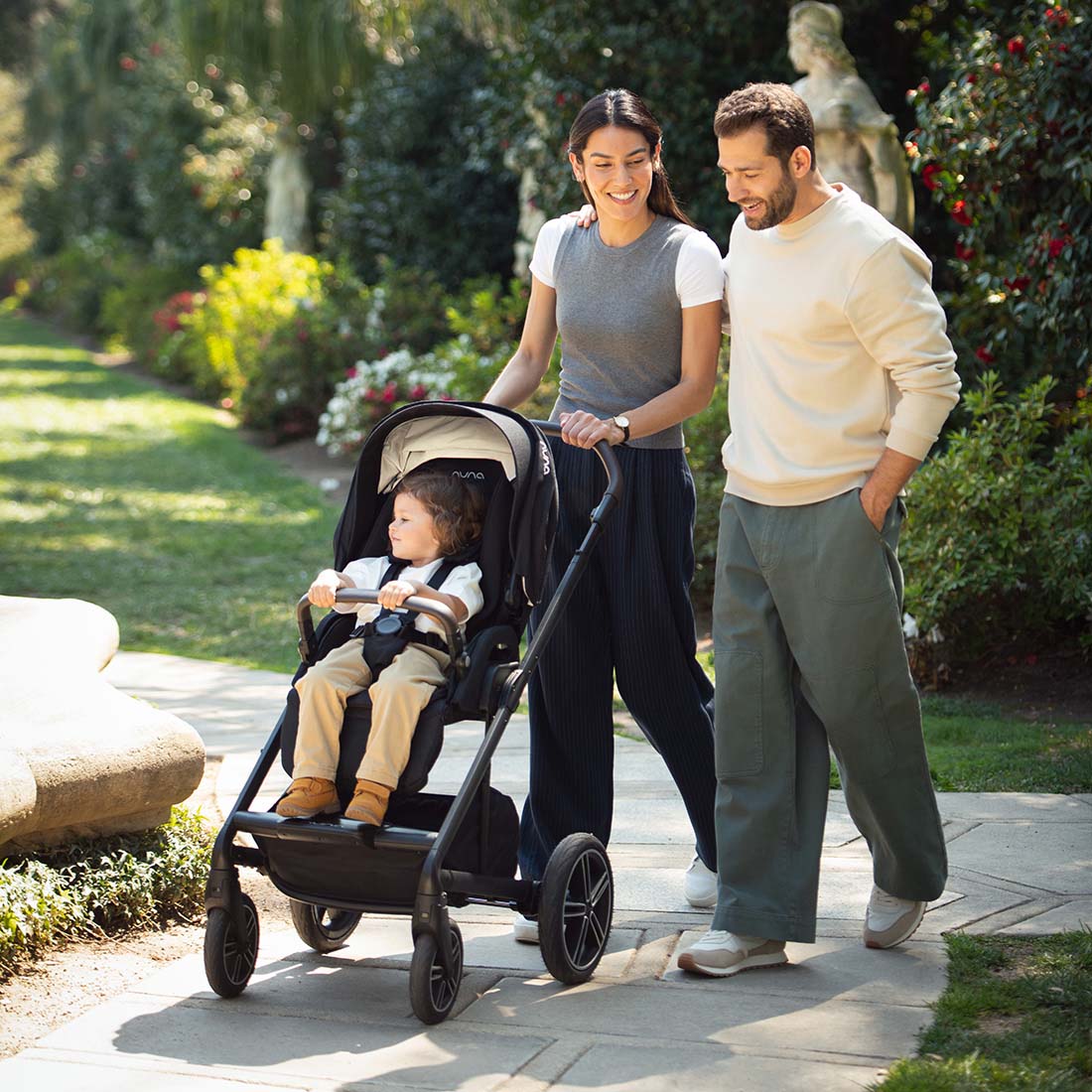 Nuna MIXX next + CARI next + TODL next Travel Bundle - Caviar