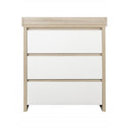 Tutti Bambini Modena 2 Piece Room Set - White and Classic Oak
