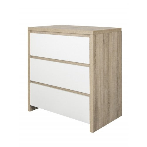 Tutti Bambini Modena Changing Unit - White and Classic Oak