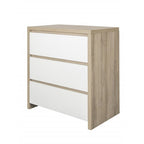 Tutti Bambini Modena Changing Unit - White and Classic Oak