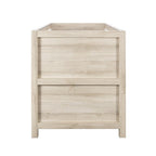 Tutti Bambini Modena 3 in 1 Cot Bed - White and Classic Oak