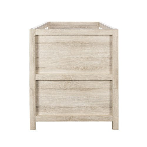 Tutti Bambini Modena 3 in 1 Cot Bed - White and Classic Oak