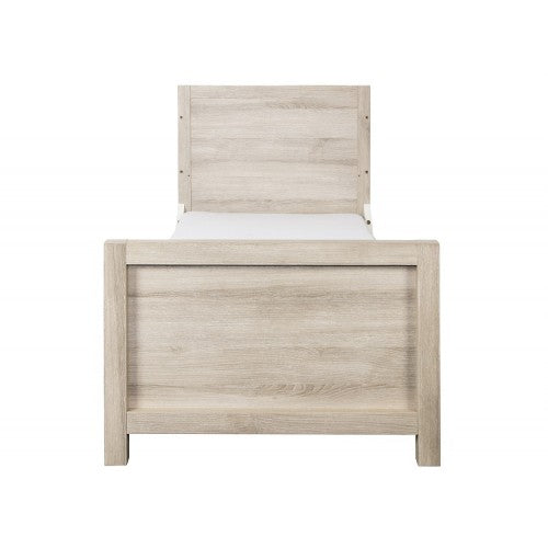 Tutti Bambini Modena 3 in 1 Cot Bed - White and Classic Oak