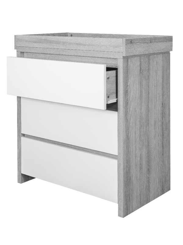 Tutti Bambini Modena 2 Piece Room Set - Grey Ash/White