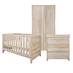 Tutti Bambini Modena 3 Piece Room Set Oak