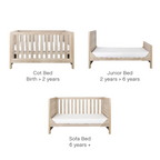Tutti Bambini Modena 3 Piece Room Set Oak