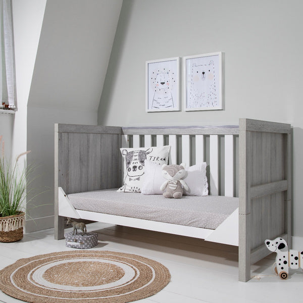 Tutti Bambini Modena 3 Piece Room Set (Grey Ash/White)