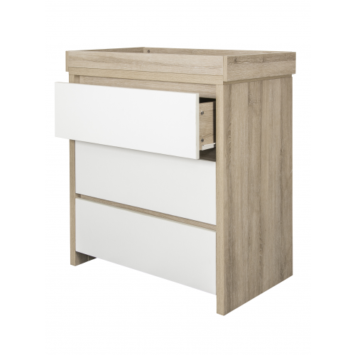 Tutti Bambini Modena 3 Piece Room Set - Oak / White