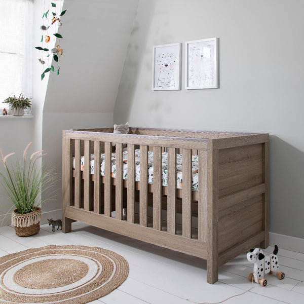 Tutti Bambini 3 in 1 Cot Bed - Oak