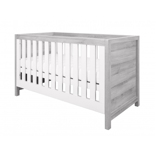 Tutti Bambini Modena 3 in 1 Cot bed - Grey Ash and White