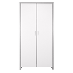 Tutti Bambini Modena Wardrobe - Grey Ash/White