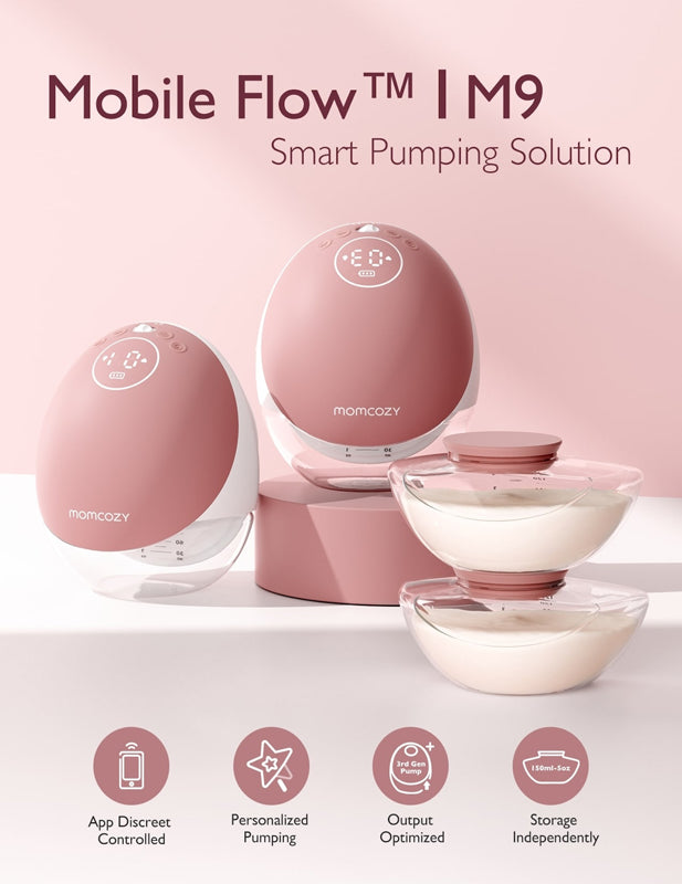Momcozy M9 Double Wearable Electric Breast Pump