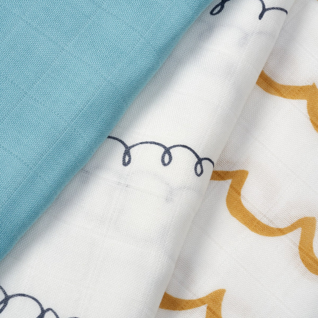 Tutti Bambini Muslin Swaddle - Our Planet