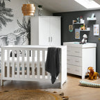 Obaby Nika 3 Piece Room Set -  White Wash
