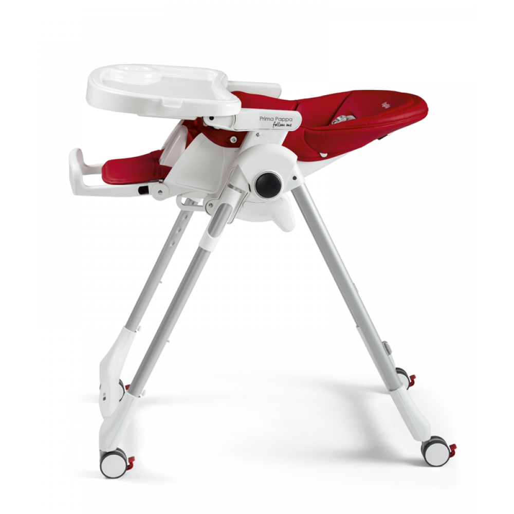 Peg Perego Prima Pappa Follow Me Highchair - Fragola