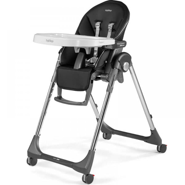 Peg Perego Prima Pappa Follow Me Highchair - Hi-Tech Licorice