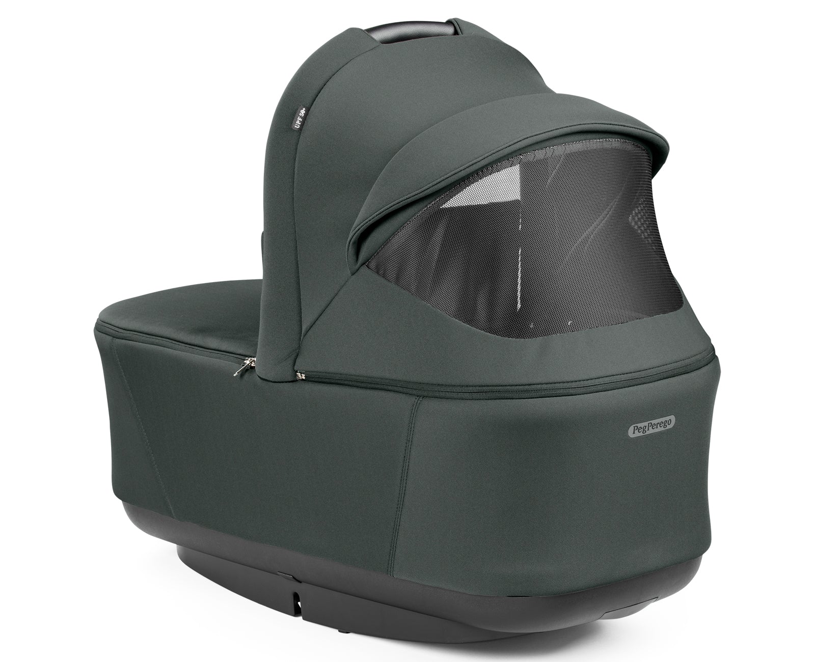Peg Perego City Loop Chassis, Seat Unit, Bassinet & Primo Viaggio Lounge Travel Bundle - Metal
