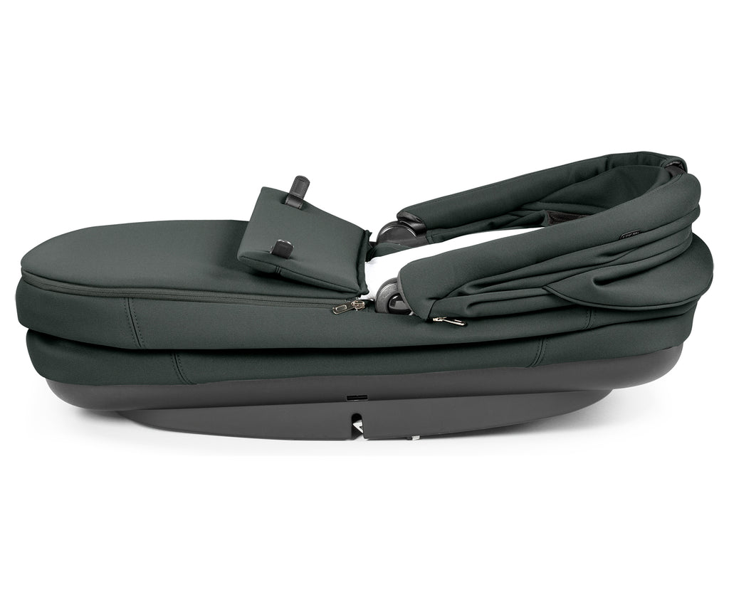 Peg Perego City Loop Chassis, Seat Unit, Bassinet & Primo Viaggio Lounge Travel Bundle - Metal